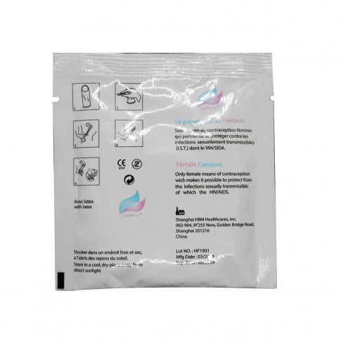 Personalisiertes Kondom für Frauen 