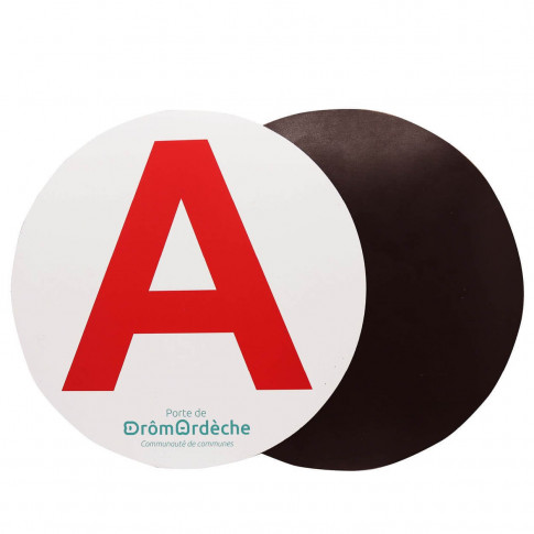 Personalisierte magnetische Scheibe für junge Fahrer