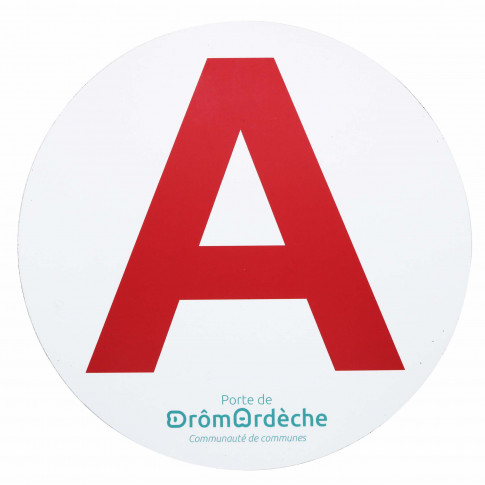 Personalisierte magnetische Scheibe für junge Fahrer