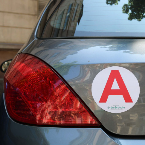 Disque A magnétique jeunes conducteurs personnalisé