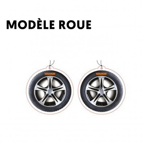 Individuell gestalteter Lufterfrischer für das Auto