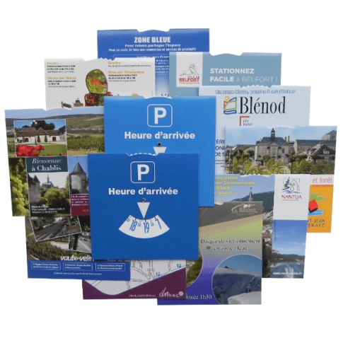 Personalisierte Parkscheibe