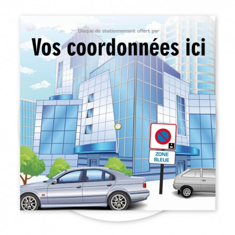 Imprimer Disque Stationnement Publicitaire - DSZB26