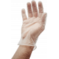 Boîte de 100 gants en vinyle translucide