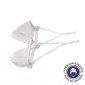 Masque transparent homologué UNS1 50 lavages