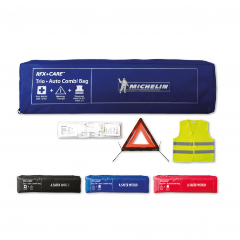 3-teiliges Sicherheitsset DIN 13164 – individuell gestaltbar