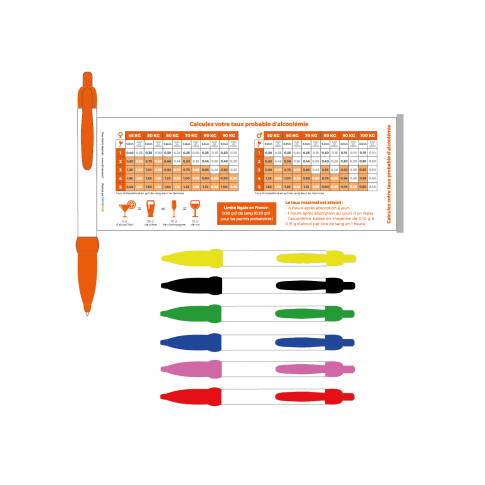 Rollstift „Berechnung des Blutalkoholgehalts” – personalisierbar
