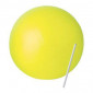 Balle 21 cm jaune ou bleu