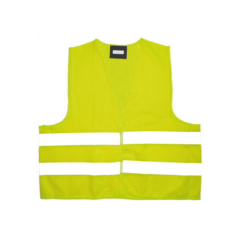 Kit voiture securite avec pliable Triangle de signalisation pour Auto et haute réflectivité Gilet Jaune et boîte de rangement