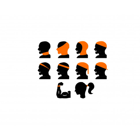 Reflektierender Nackenschutz