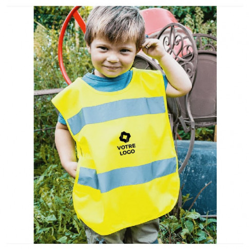 Gilet de sécurité Enfant EN1150 personnalisable