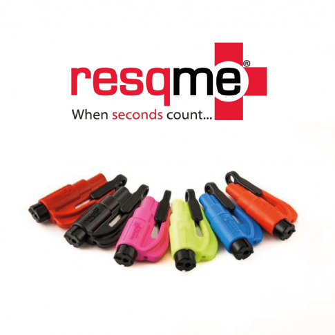 Personalisiertes Resqme – Schlüsselanhänger mit Nothammer