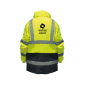 Parka fluo réfléchissante et personnalisable