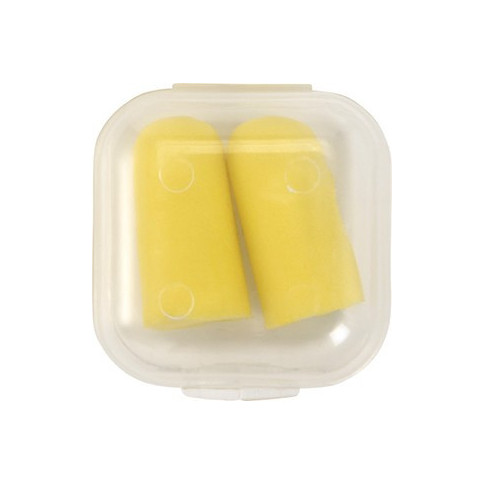 Gehörschutzstöpsel mit personalisierbarer PVC-Box