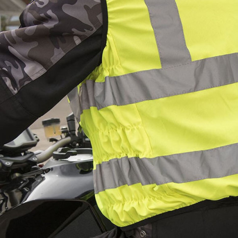 Reflektierende Weste für Motorradfahrer (4 Größen)