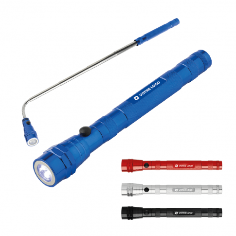 Flexible Teleskop-Taschenlampe aus Aluminium