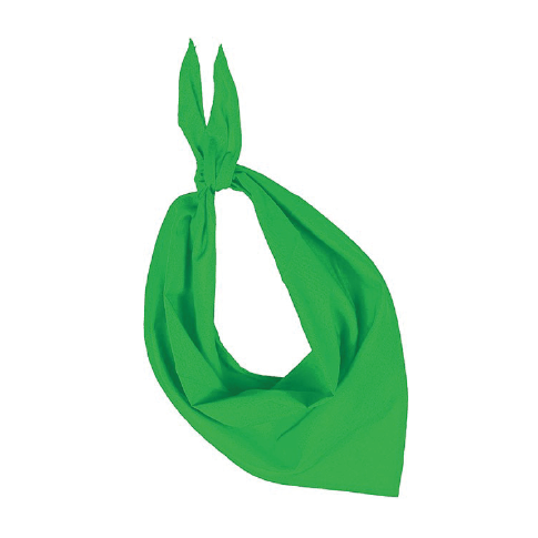 Farbiges Bandana/Halstuch für Veranstaltungen