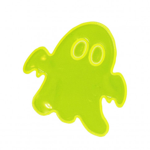 Reflektierender Aufkleber in Form eines Geistes