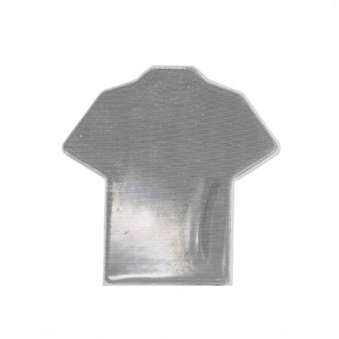 Reflektierender Aufkleber in Form einer Sicherheitsweste