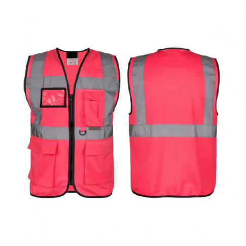 Reflektierende Arbeitsjacke mit Taschen