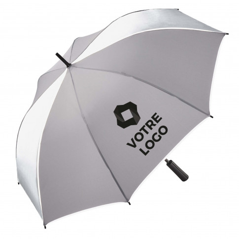Parapluie golf 120 cm avec deux panneaux réfléchissants