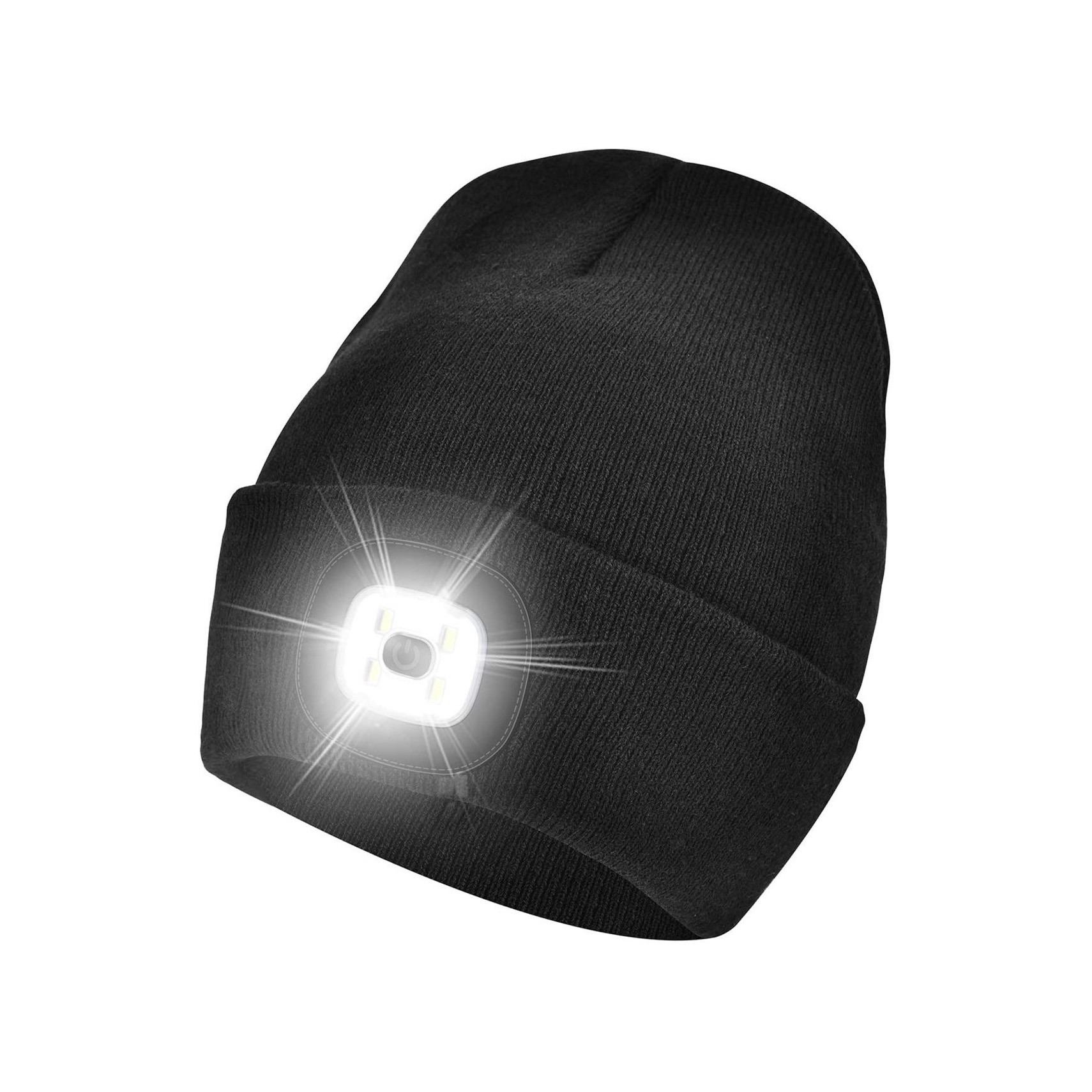 CELLULARLINE Bonnet avec lampe frontale Gris (LEDLIGHTCAPWINTERD)