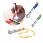 3-in-1-Kugelschreiber mit Taschenlampe