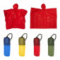 Poncho réutilisable à boutons avec pochette