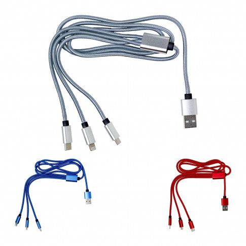 Multi-USB-Ladekabel 95 cm