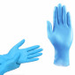 Boîte de 100 gants en nitrile bleu - EN 455