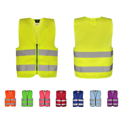 Gilet Réfléchissant, Gilet Sécurité LED Haute Visibilité,Gilet de