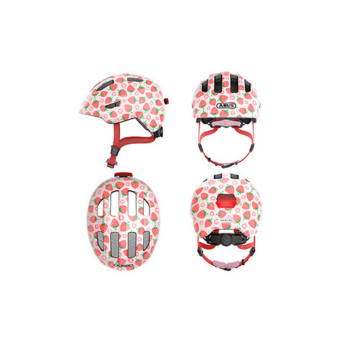 Kinderfahrradhelm mit LED Smiley 3.0 Abus™