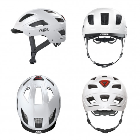 Fahrradhelm für Erwachsene mit LED Hyban 2.0 Abus