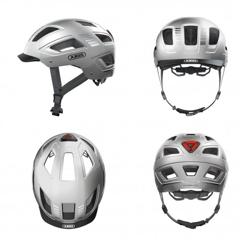 Fahrradhelm für Erwachsene mit LED Hyban 2.0 Abus