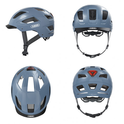 Fahrradhelm für Erwachsene mit LED Hyban 2.0 Abus