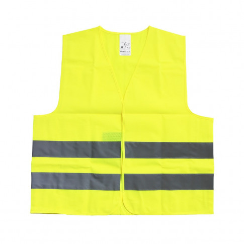 Gilet de sécurité personnalisé 2 bandes réfléchissantes