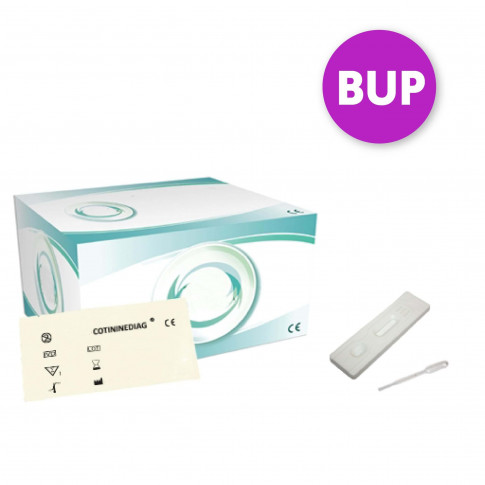 Tests drogues urinaires buprénorphine (BUP) - Boîtes de 25 tests