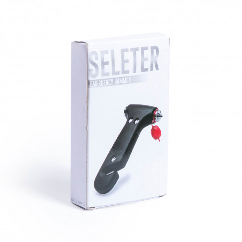 Personalisierter Nothammer und Gurtschneider mit LED