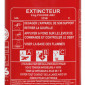 Extincteur poudre 6 Kg pression permanente ABC
