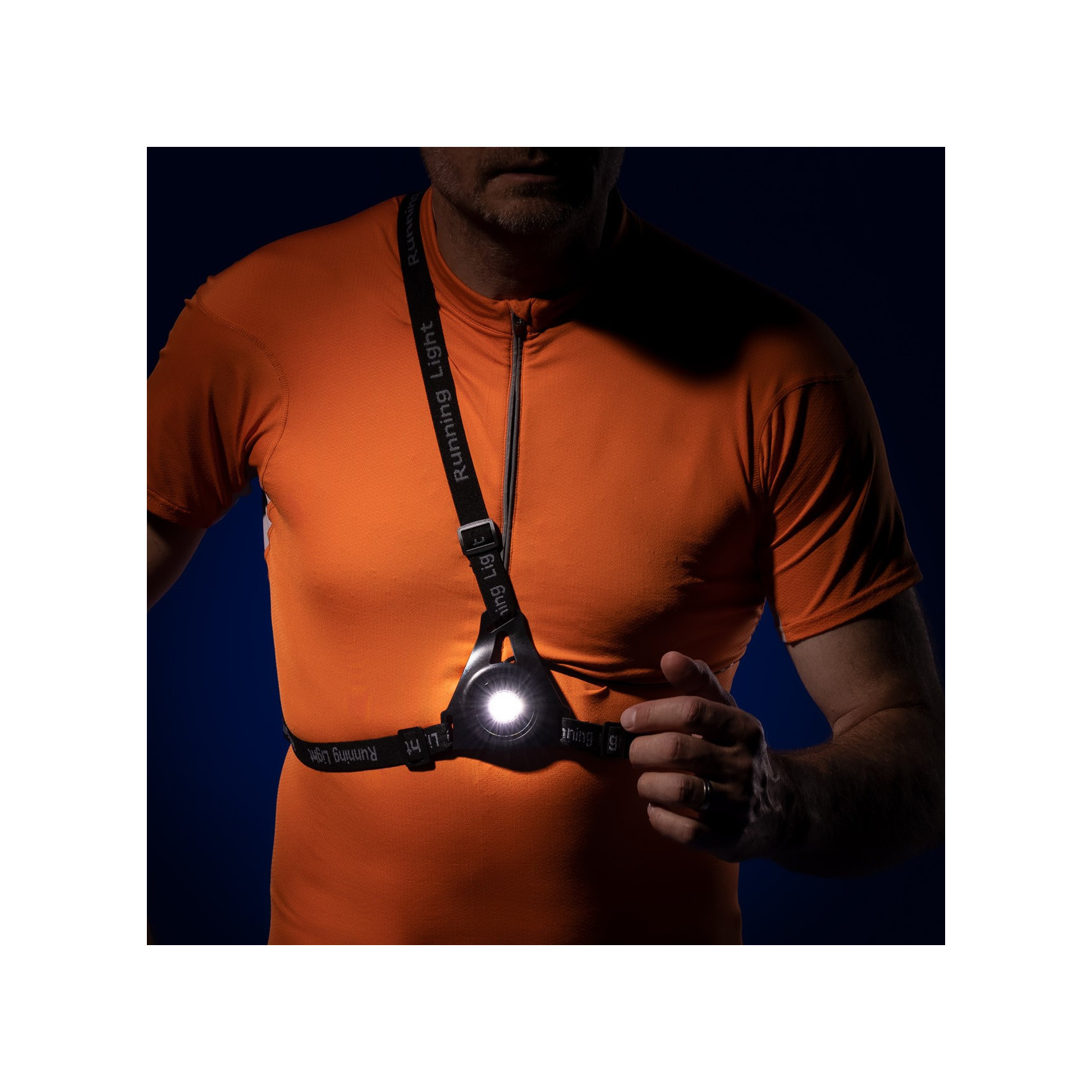 Lampe Frontale LED – Course Running – Noir – Sans Marque – état Neuf (sans Boîte)