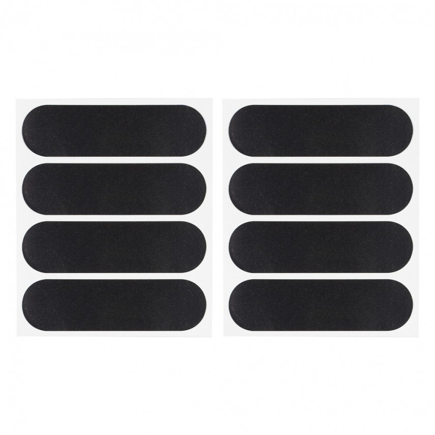 Planche De 4 Stickers Réfléchissants Noir 3M MAXXE - , Accessoire  casque