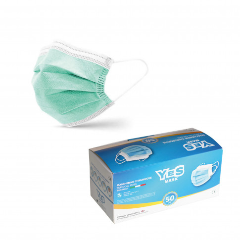 Masque chirurgical vert type 2