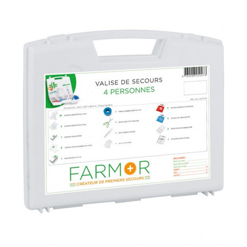 Valise de secours multirisque 4 personnes