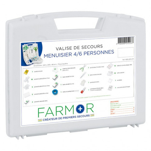 Valise de secours menuisier