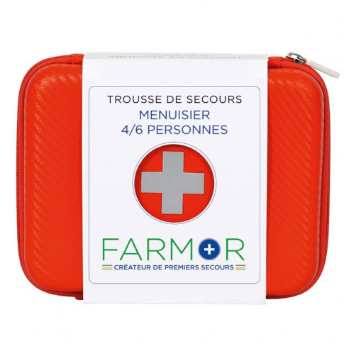 Trousse de secours menuisier pour 4 à 6 personnes