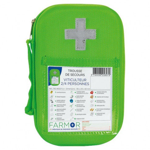 Trousse de secours viticulteur en PU ou EVA