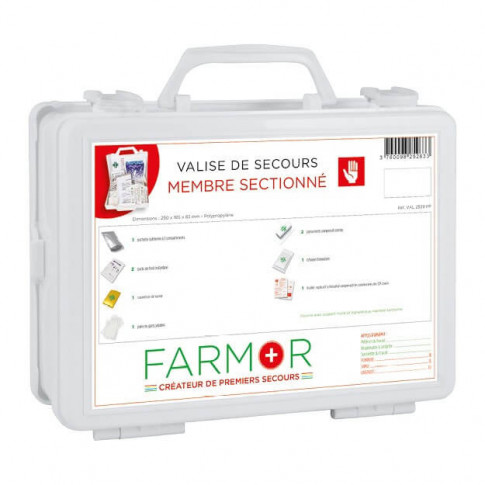 Valise de secours "Membre sectionné"