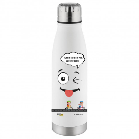 Personalisierte Isolierflasche für die Verkehrssicherheit