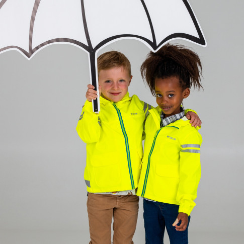 Wasserdichte reflektierende Kinderjacke