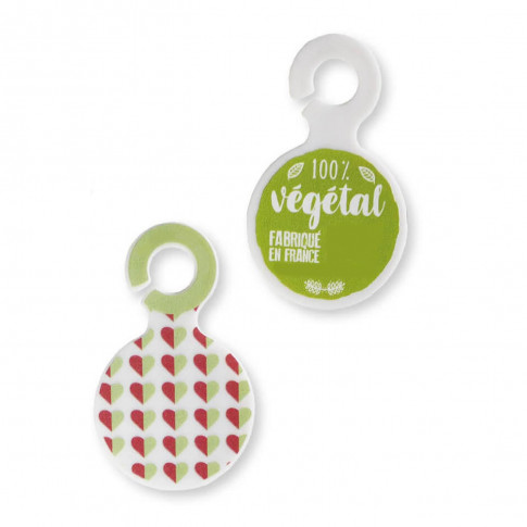 Personalisierter Einkaufswagenchip aus biobasiertem Kunststoff